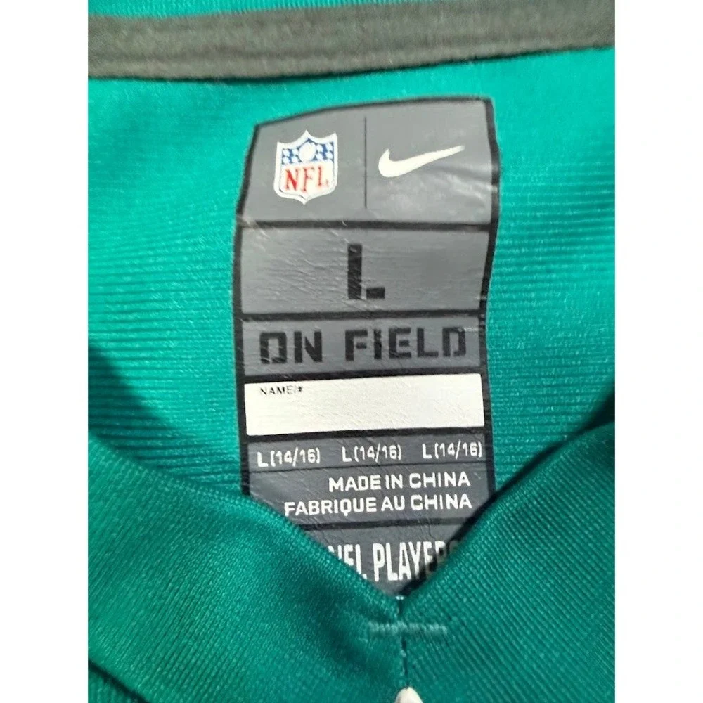 Nike Miami Dolphins Ryan Tannehill 17 On Field Jersey Womens Large Aqua Teal NFL